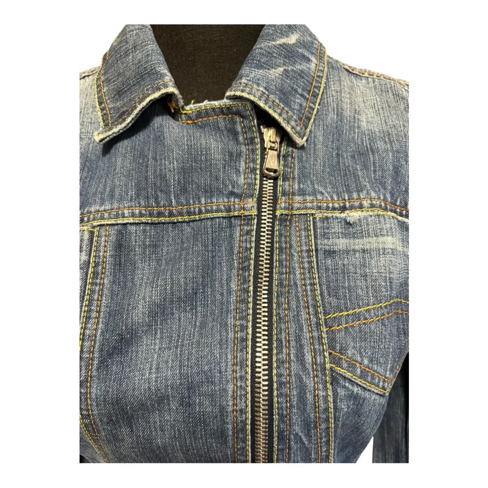 Armani Jeans Indigo Denim Jacket Series 002. - Picture 3 of 11